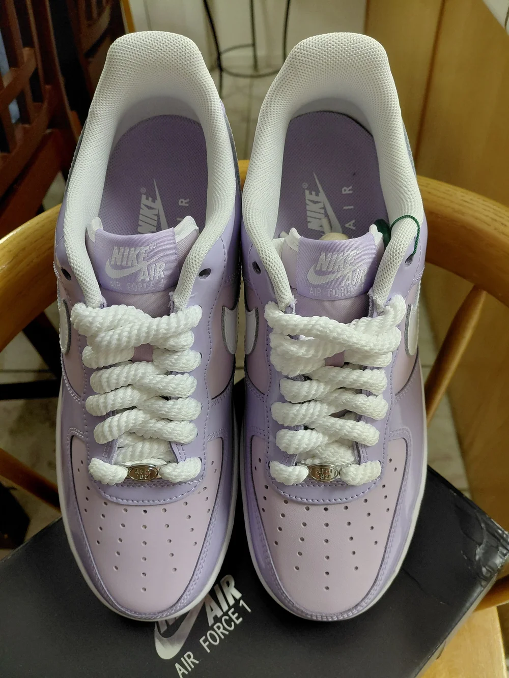 Brand New Nike Air Force 1 Low - Lavender/White
